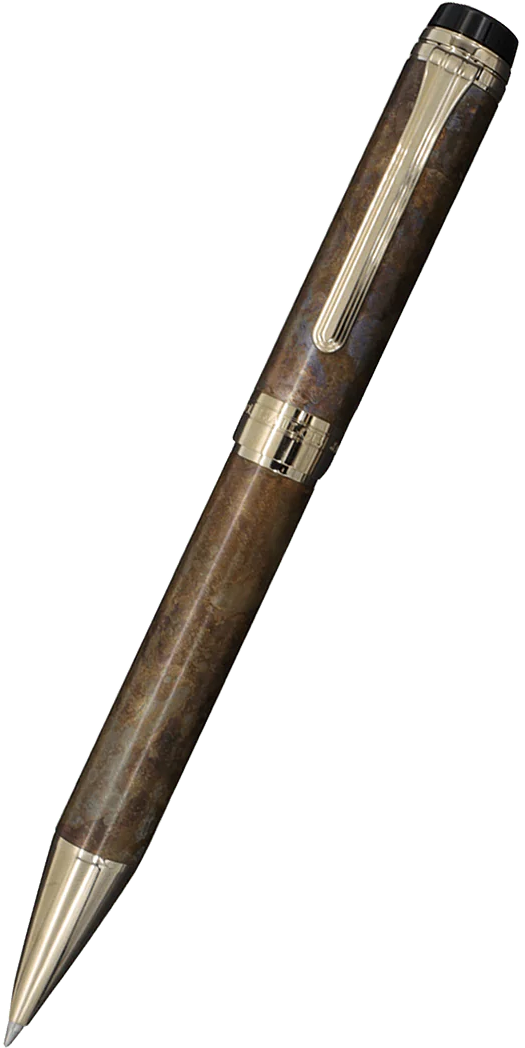 brown pen