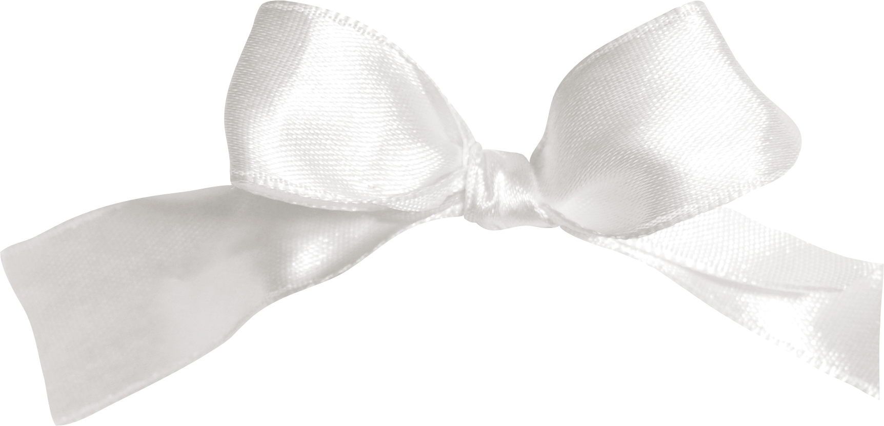 white bow